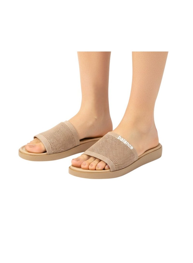 Slide Slippers with a Comfortable and Lightweight Foam Sole for Women - Image 2